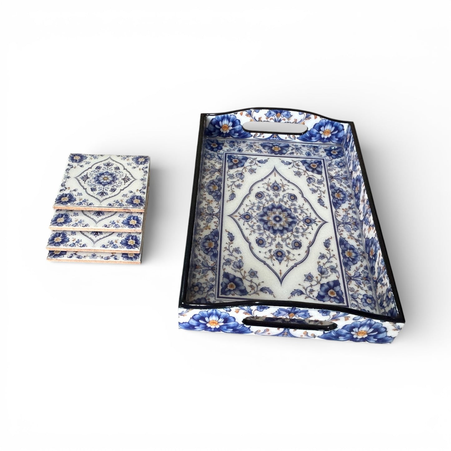 Blue Pottery Tray