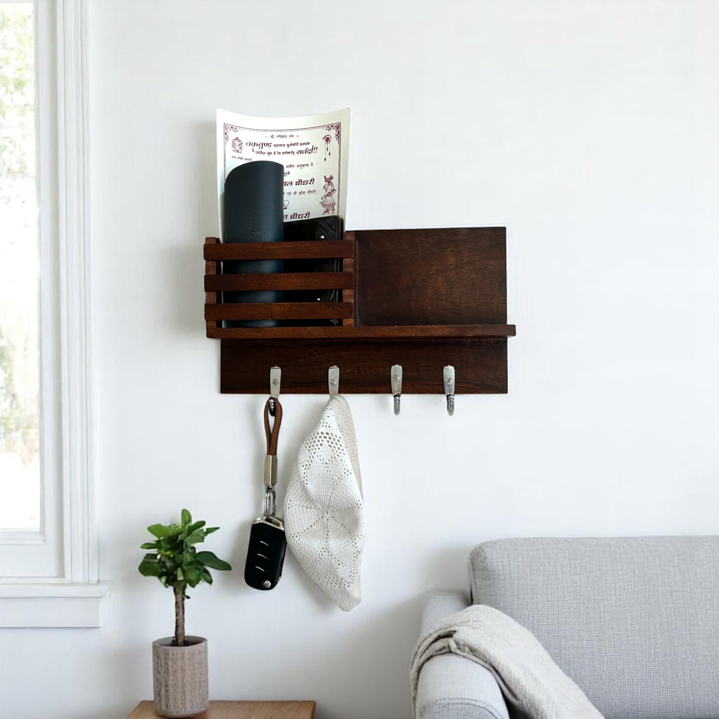 Wood Key Holder