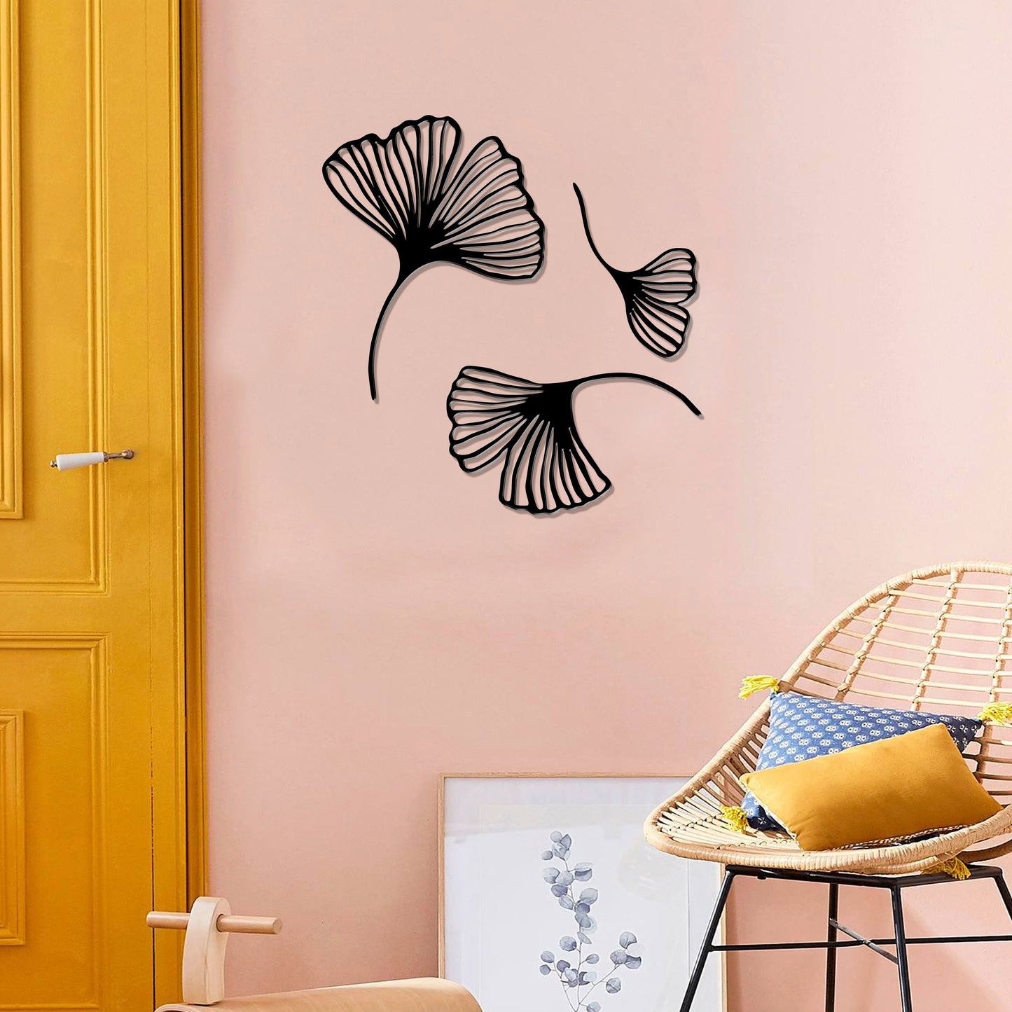 Ginkgo Leaf Wall Art