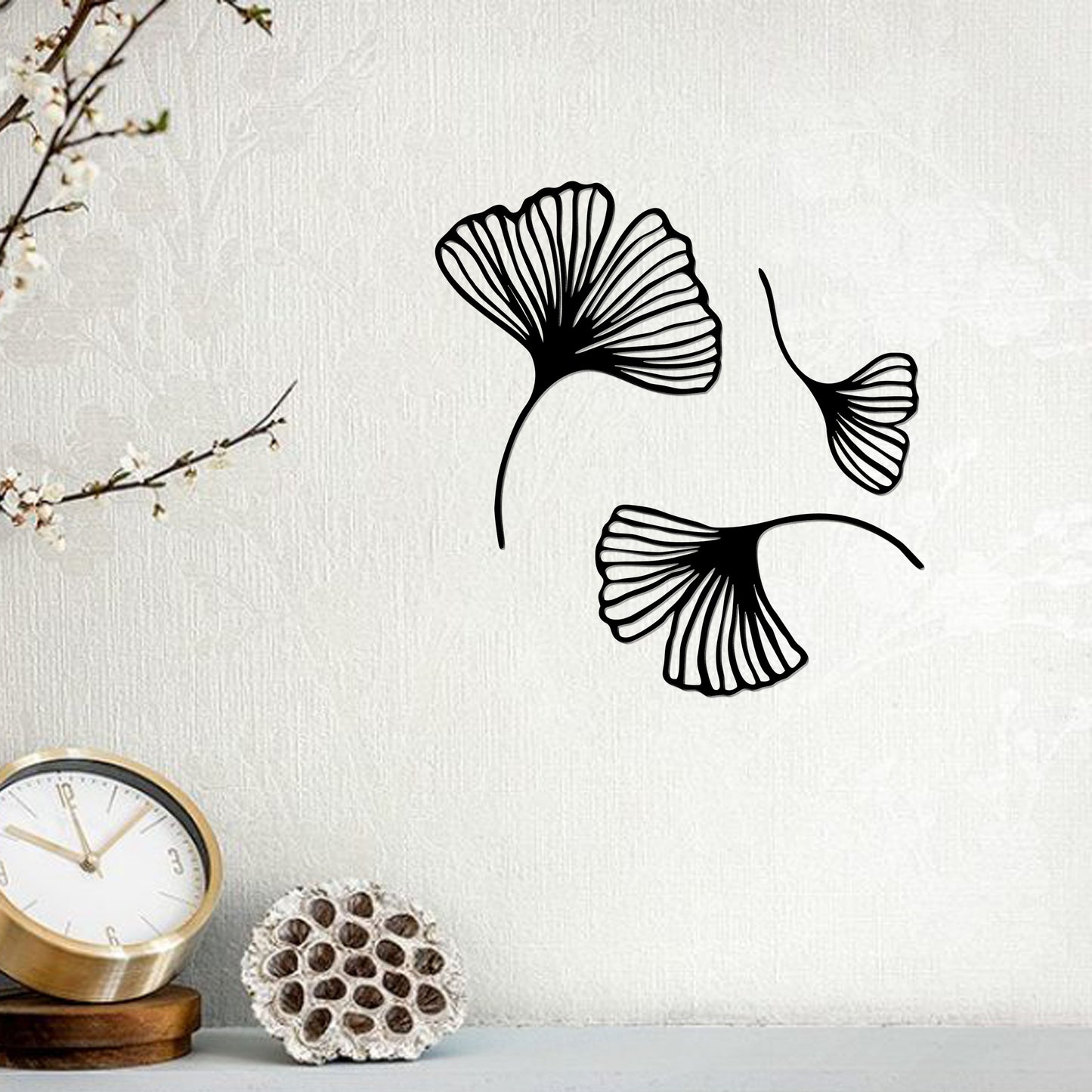 Ginkgo Leaf Wall Art