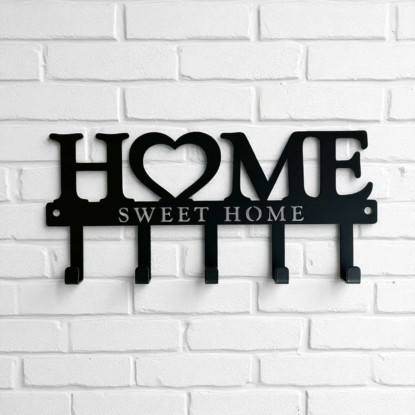 Metal Key Holder for Wall | Metal Key Hanger,  Key Hooks | Decorative Key Stand for Home Entrance, Living Room & Office