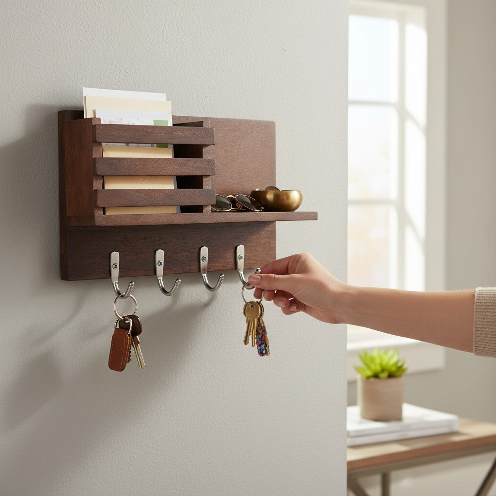 Wood Key Holder